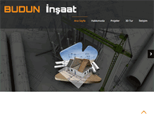 Tablet Screenshot of buduninsaat.com